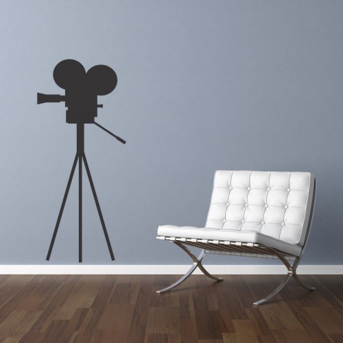 Adesivo de parede Adesivo de Parede Câmera Tripé