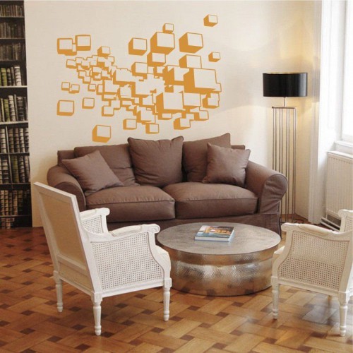 Adesivo de parede Adesivo de Parede Cubos