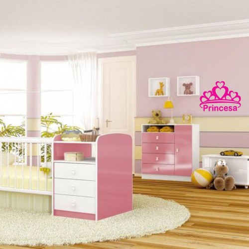 Adesivo de parede Adesivo de Parede Tiara princesa