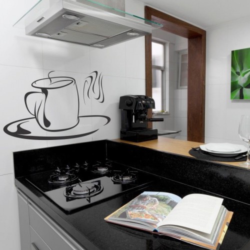 Adesivo de parede Adesivo de Parede Xícara