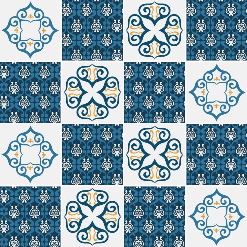 Adesivo de parede Adesivo para Azulejo Vicenza Blue
