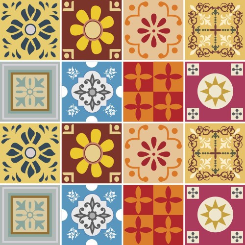 Adesivo de parede Adesivo para Azulejo Ziu