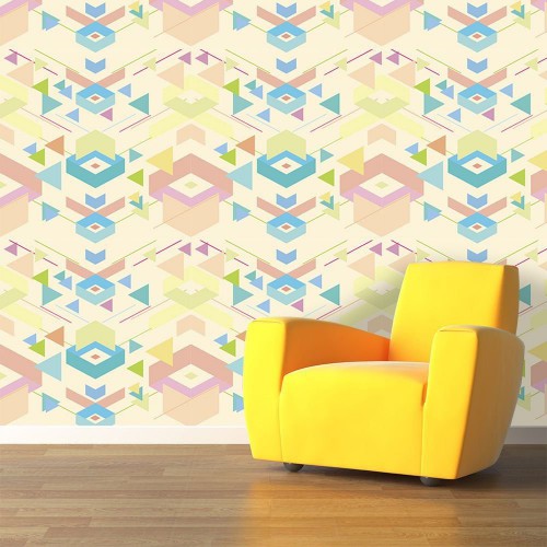 Adesivo de parede Papel de Parede Abstracionista