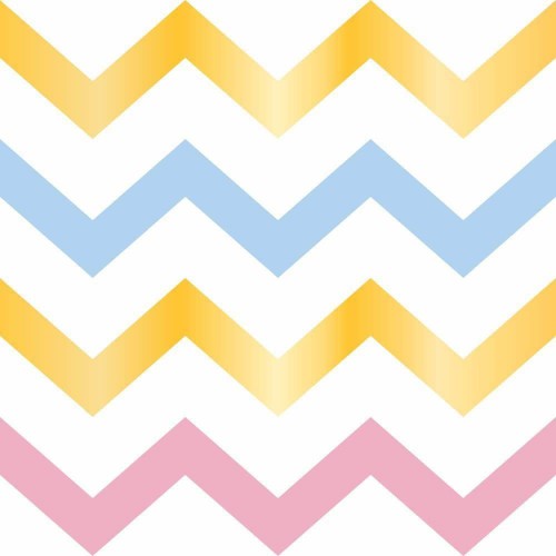 Adesivo de parede Papel de Parede Chevron Olivia BG