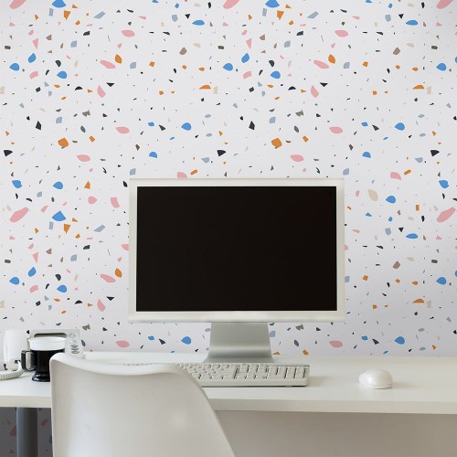 Adesivo de parede Papel de Parede Chuvisco