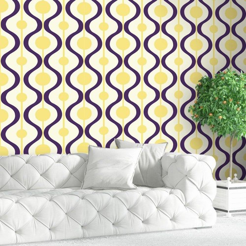 Adesivo de parede Papel de Parede Lines