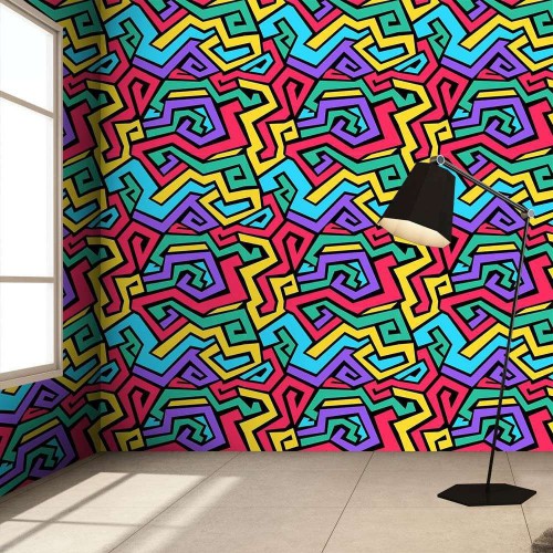 Adesivo de parede Papel de Parede Urban Art