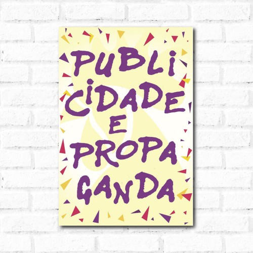 Adesivo de parede Placa Decorativa Publicidade