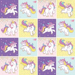 Adesivo de Azulejo Unicórnios