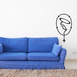 Adesivo de Parede Santa